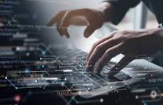 Team Working on Technology Project