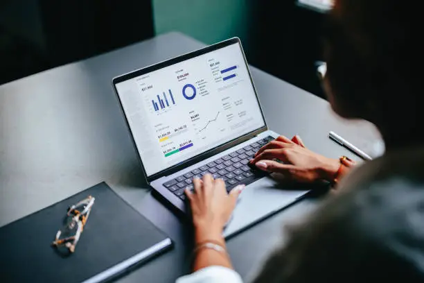 Two women collaborating